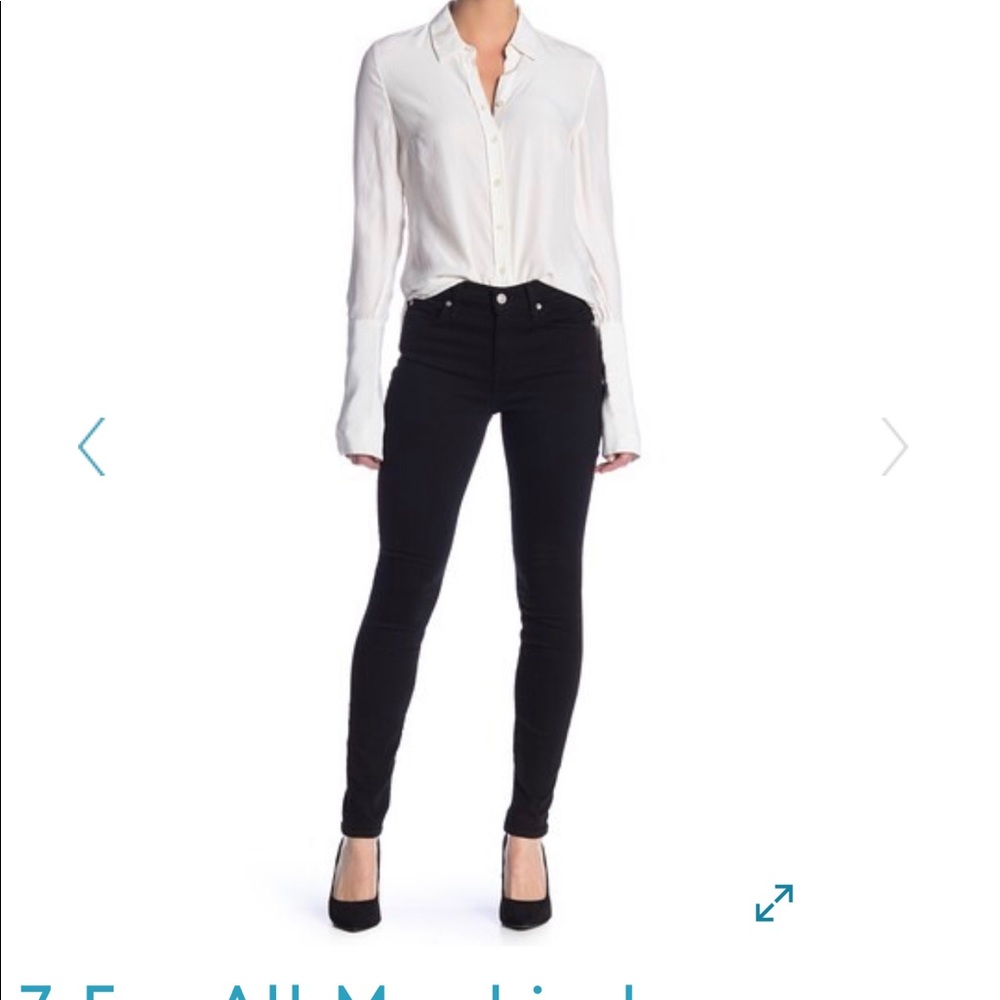 7 FOR ALL MANKIND black The Skinny jeans